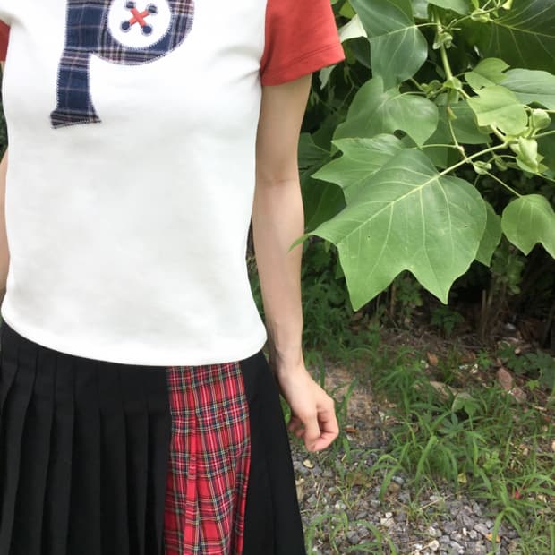 PickyS logo Patch Tee [Mini Ver]