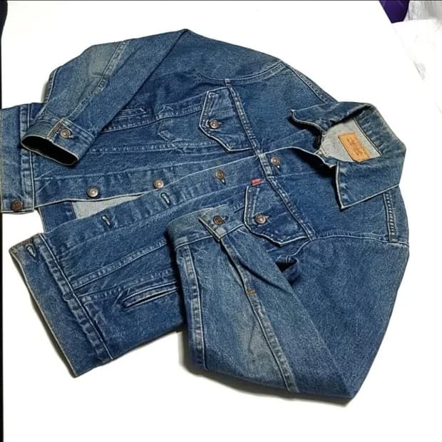 80s 리바이스 트러커 청자켓