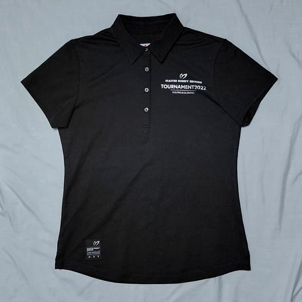[정품/1] 마스터바니 에디션 22시즌 토너먼트 로고 기능성 골프 반팔