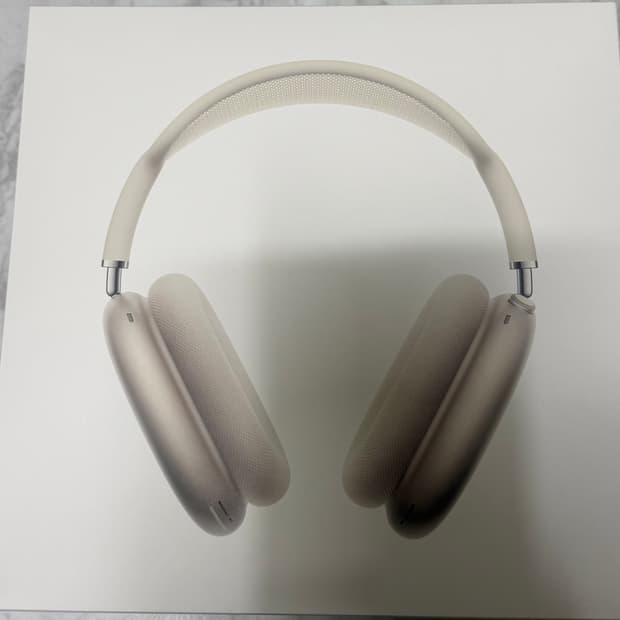 애플 에어팟 맥스 스타라이트 제조 2025년 12월 최신 미개봉