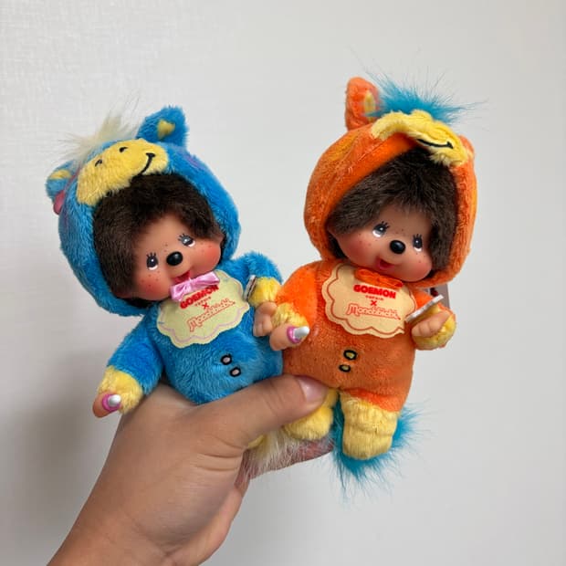 유후인 고에몬 몬치치 말 키링세트