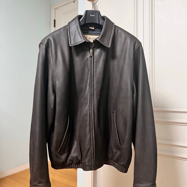 Coulmbia Leather jacket L