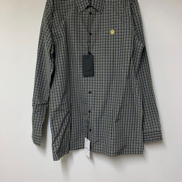 Raf simons 라프시몬스 체크셔츠