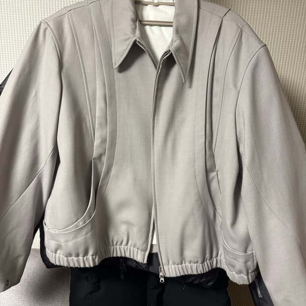 쿠어 울 블루종 (모카그레이) M사이즈