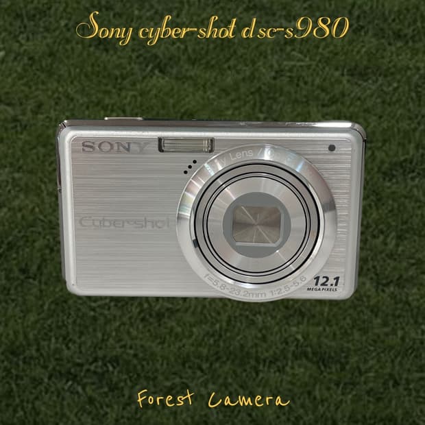 소니 사이버샷 dsc-s980 디지털카메라 빈티지디카