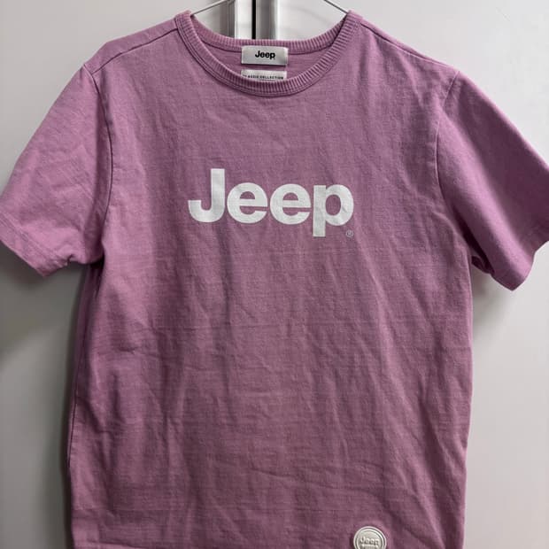 Jeep 반팔티 핑크