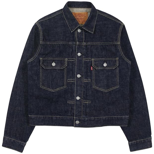 1997 LVC 71507XX 데님 자켓 빅E 셀비지 빈티지 리바이스