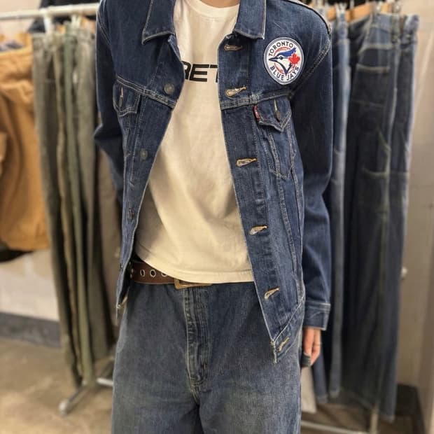 리바이스 트러커 데님 청자켓 Levi's Limited Edition M