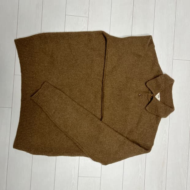 [포터리]Comfort Polo Knit -브라운(2size) 알파카