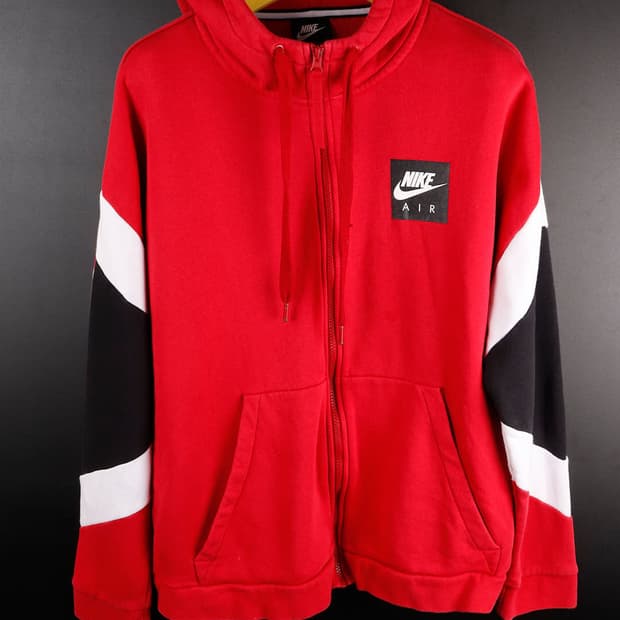 나이키 에어 레드 후드집업