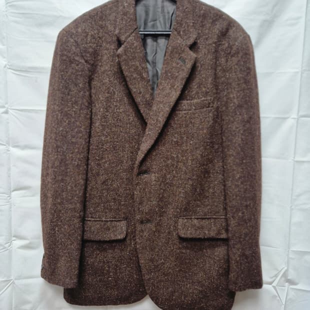 맨즈비기 해리스트위드 자켓