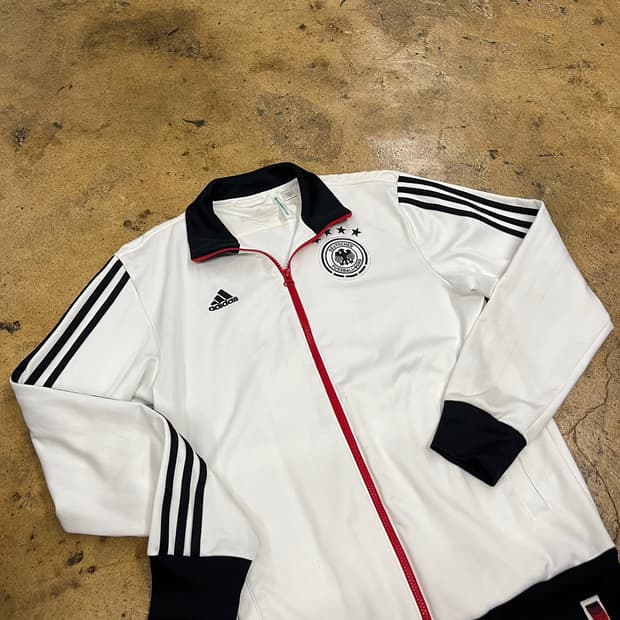 아디다스 흰검 독일 져지 트랙탑 100