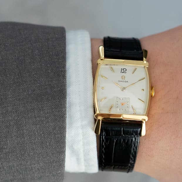 오메가 아르테고 탱크 1930 수동 빈티지 시계