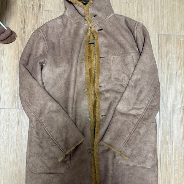 빈티지무스탕코트