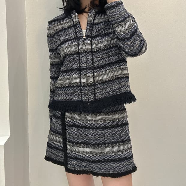 타스타스 트위드 투피스