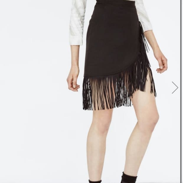 Maje 마쥬 프린지 스커트
