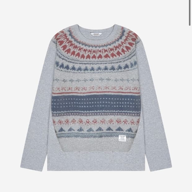 사파리스팟 COUNTRY FAKE COWICHAN L/S (GRAY)