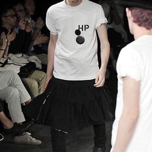 SS09 Homme Polka Dot HP T-Shirt