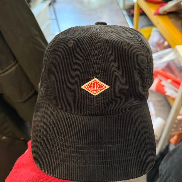 단톤 6패널 코듀로이 볼캡 OS