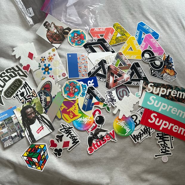스트릿 브랜드 스티커 일괄 판매
