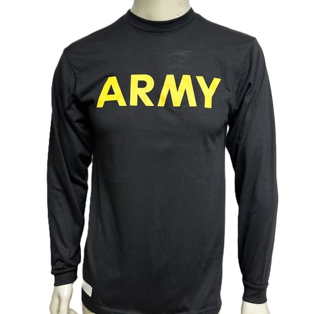 미육군 APFU 체육복 트레이닝복 긴팔 티셔츠 (S) (14)