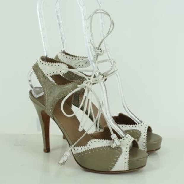Hermes lace heel (2010 s/s)