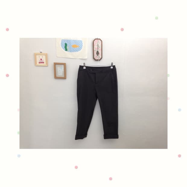 유니클로 브라운 팬츠