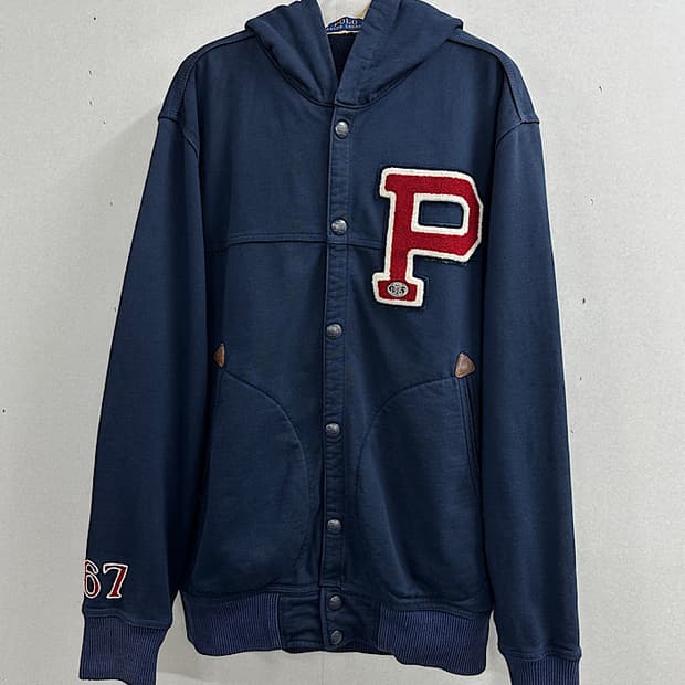 폴로 후드 자켓 L 