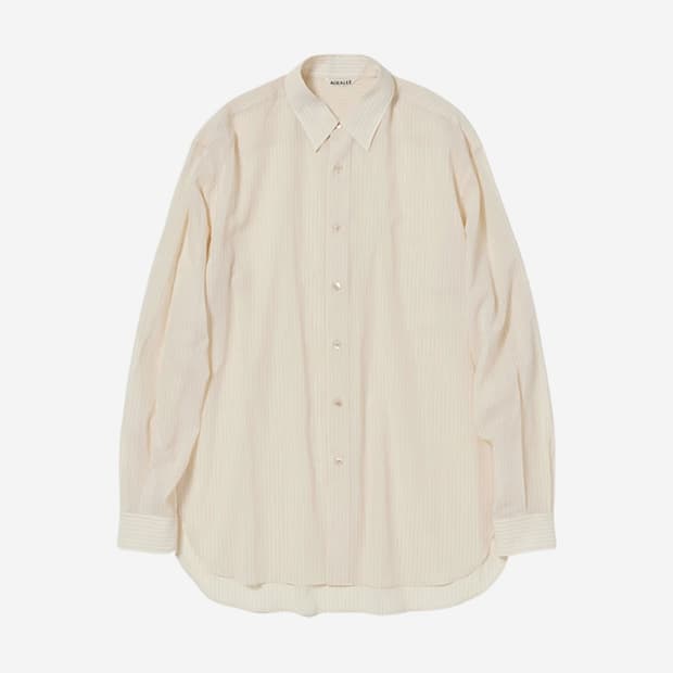 (4) AURALEE ORGANDY SHIRT