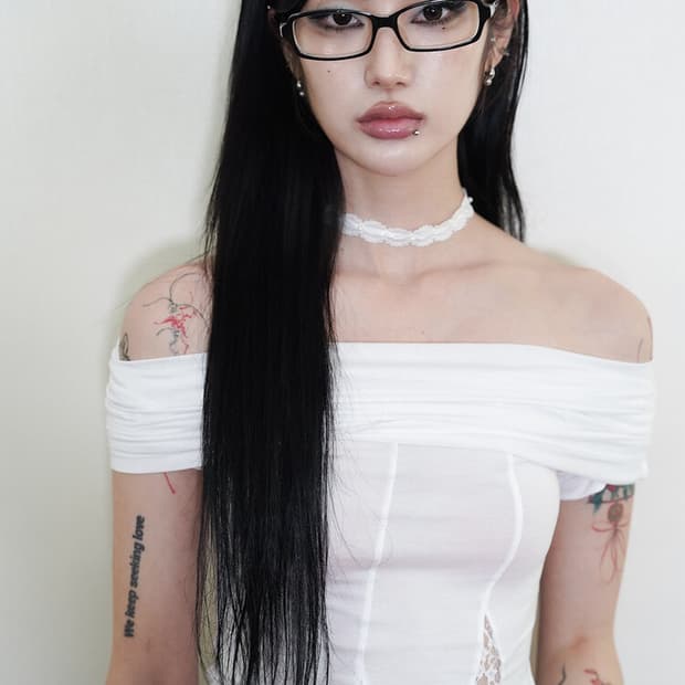 미애 펄 레이스 초커