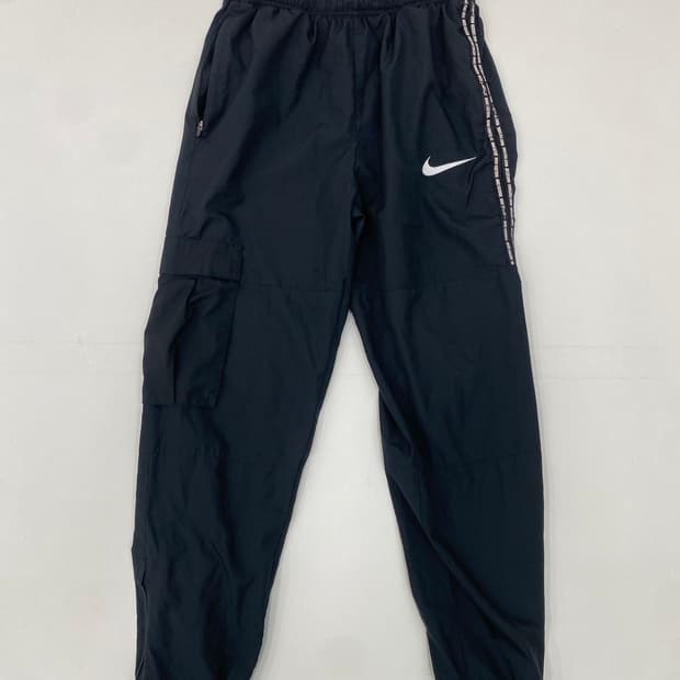 나이키 블랙 카고 조거 트레이닝 바지 (M)