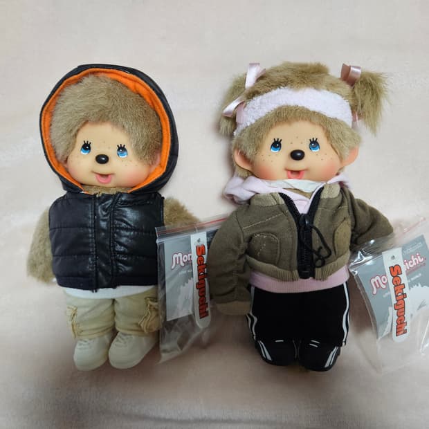 세트) 고전 겨울 패딩 몬치치 남아 여아 세트