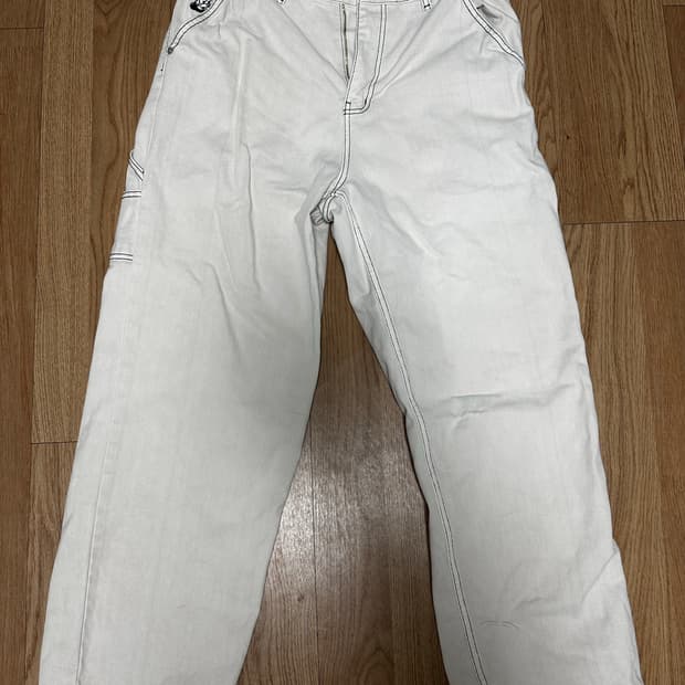 위캔더스 DRAGGY WORK PANTS (IVORY)