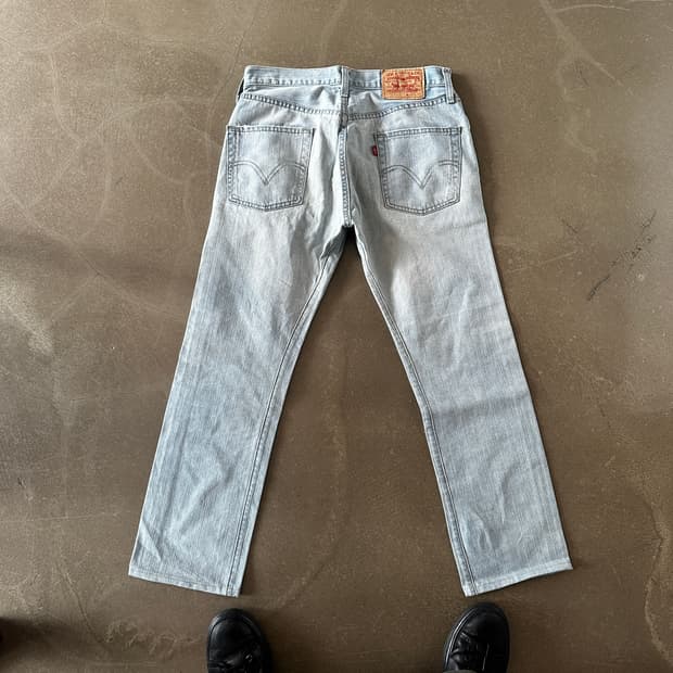 Levis501 Light Wash DenimPants 32 mexico