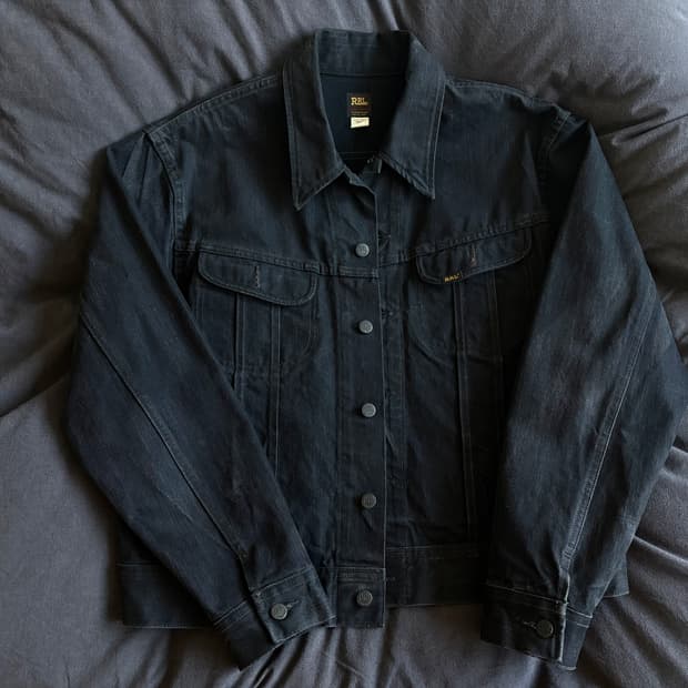 RRL 데님 트러커 재킷 XL