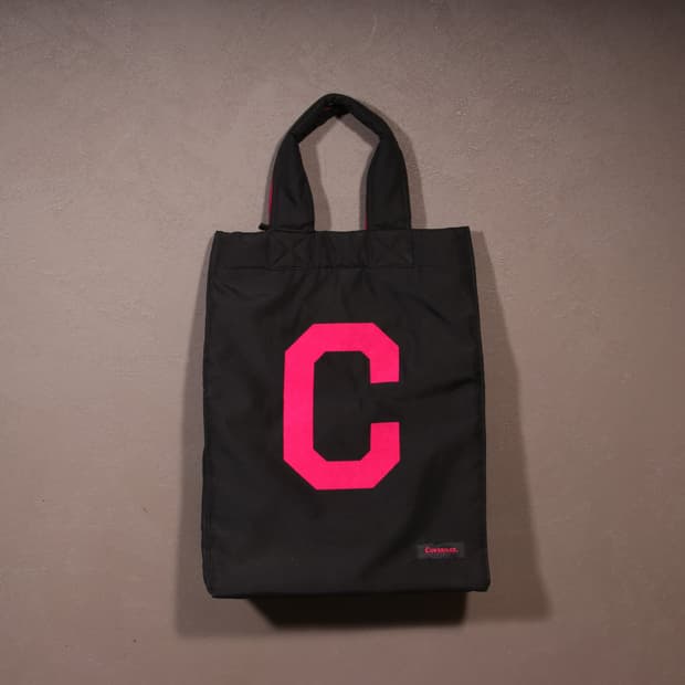 커버낫 C로고 퀄팅 에코백