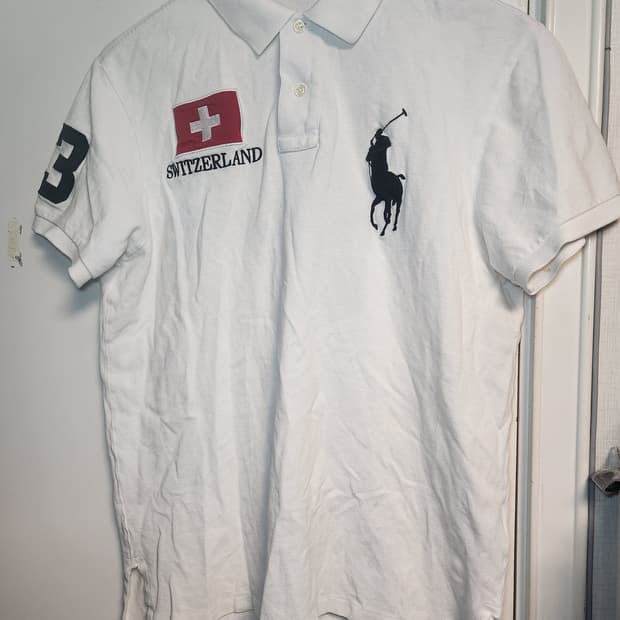 폴로 랄프로렌 빅포니 스위스 PK티 L(M정도)