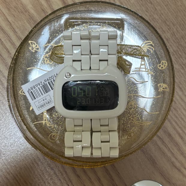 츠모리 치사토 고양이 손목시계