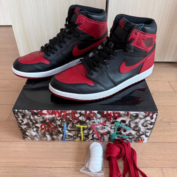 [320] 나이키 에어 조던1 레트로 하이 OG 브레드 밴드 2016