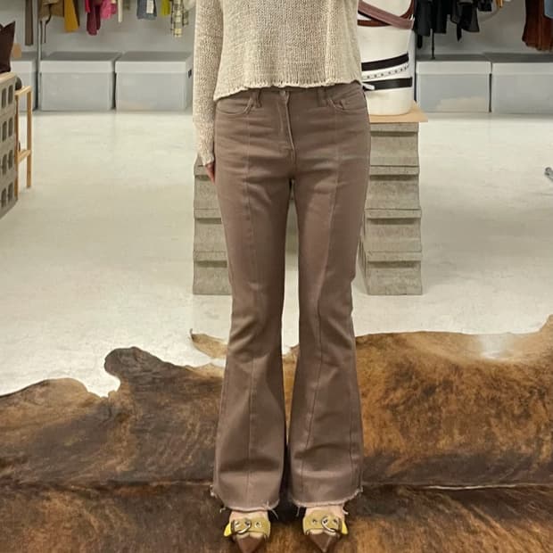 GRL bell bottom flare pants