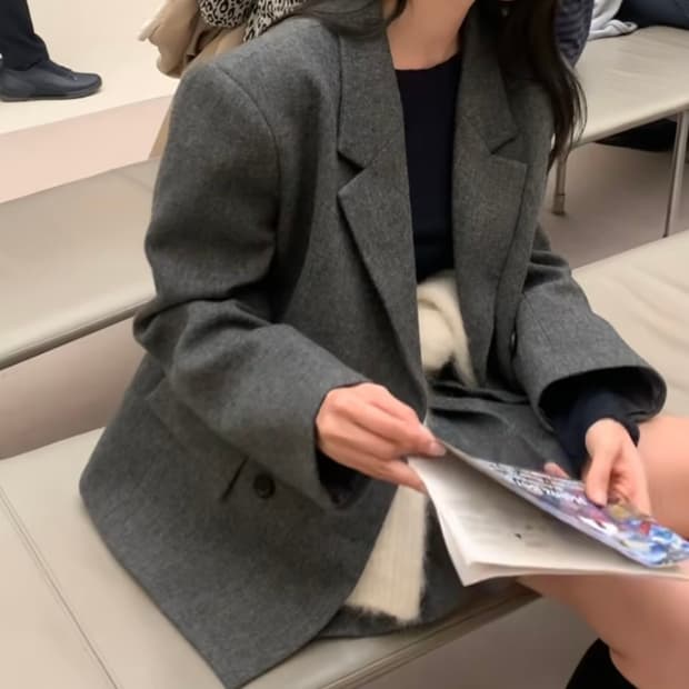 릴리코츠 monte 더블울자켓