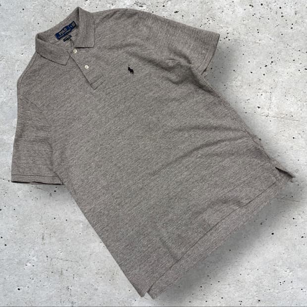 [M] 폴로 랄프로렌 클래식핏 카라티 그레이 C340