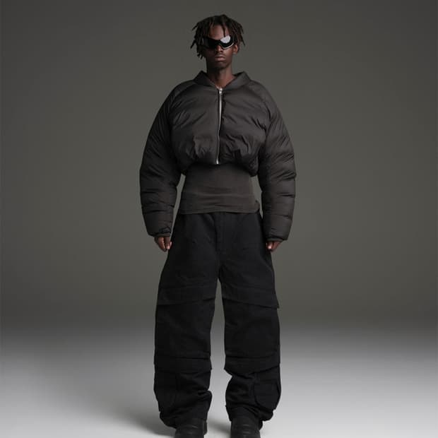 [M] 엔타이어 스튜디오 필로우 봄버 크롭