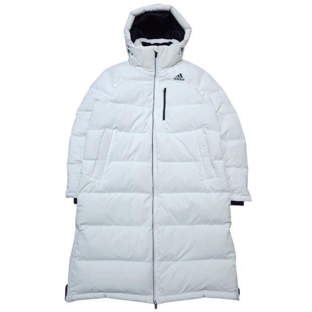 바배) 아디다스 롱 벤치 덕다운 패딩