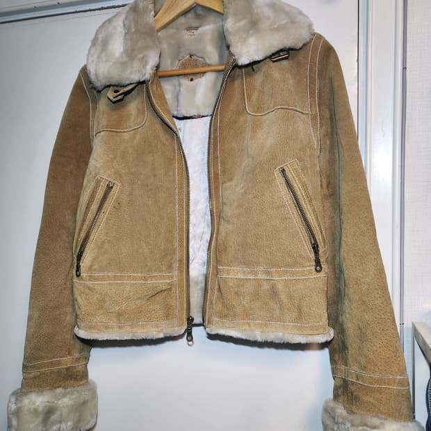 Wilsons leather 크롭 천연가죽자켓