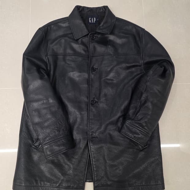 올드 갭 레더 카코트 L