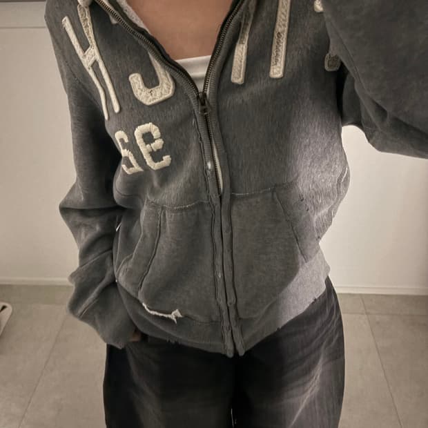 아베크롬비 회색 후집