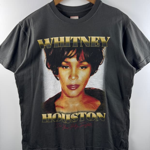 MADE IN LA휘트니 휴스턴 프린팅 티셔츠2140