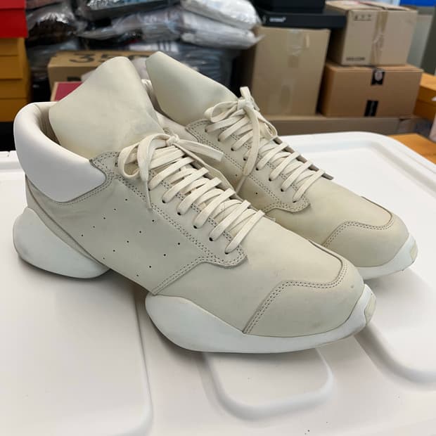 릭오웬스 아디다스 러너 스니커즈