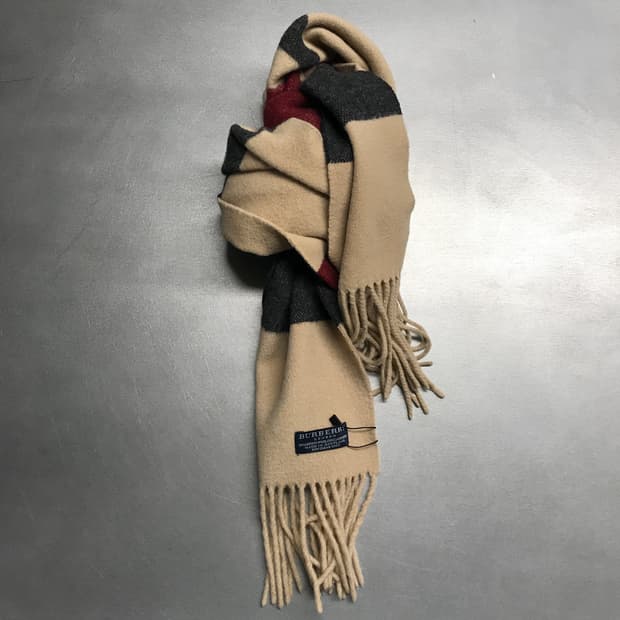 버버리 정품 메리노/캐시미어 머플러